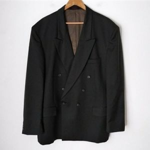 💥 EUC Andre Villard Olive Green Suit Blazer and Pants